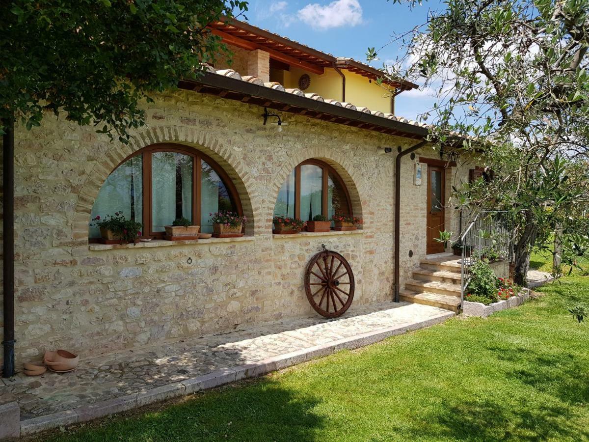 Agriturismo Arcobaleno Della Torretta Giano dellʼUmbria Exteriör bild
